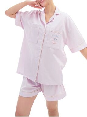 NWT Slip to Sleep Lullaby Shorts Set - No-Bra Pajamas - Size M